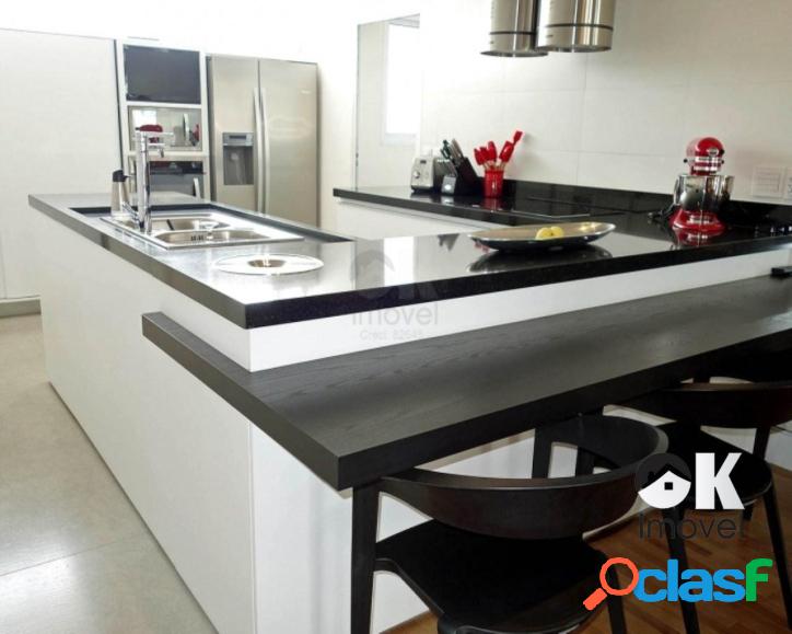 Alameda Lorena: 195m², 3 quartos e 2 vagas – Jardins