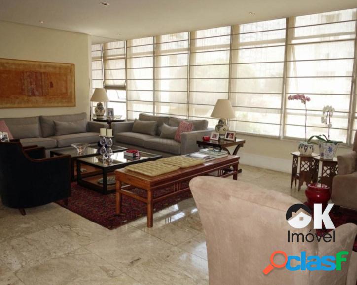 Alameda Tietê: 222m², 3 suítes e 2 vagas – Jardins
