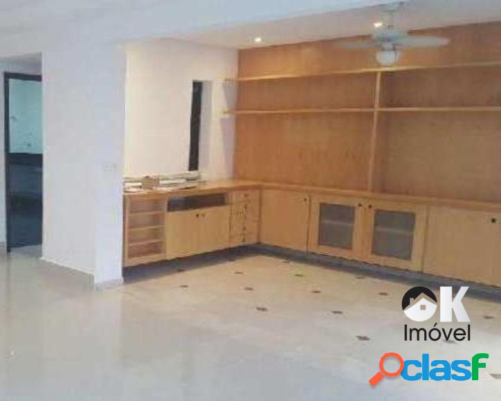 Apartamento: 122m², 3 dormitórios e 1 vaga –
