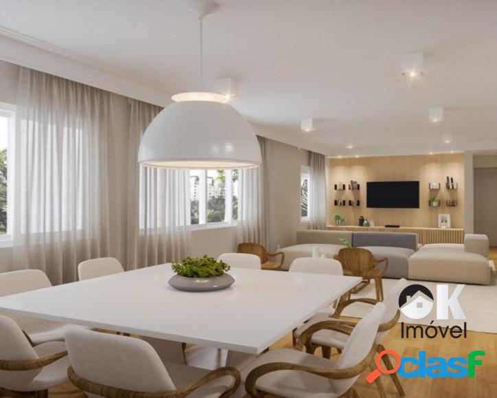 Apartamento: 140m², 3 quartos e 1 vaga - Jardim Paulista
