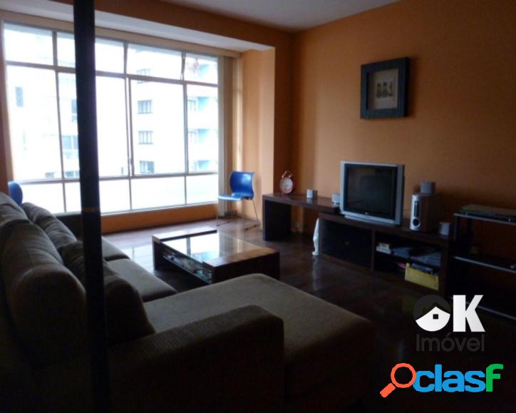 Apartamento: 174m², 4 dormitórios e 1 vaga –