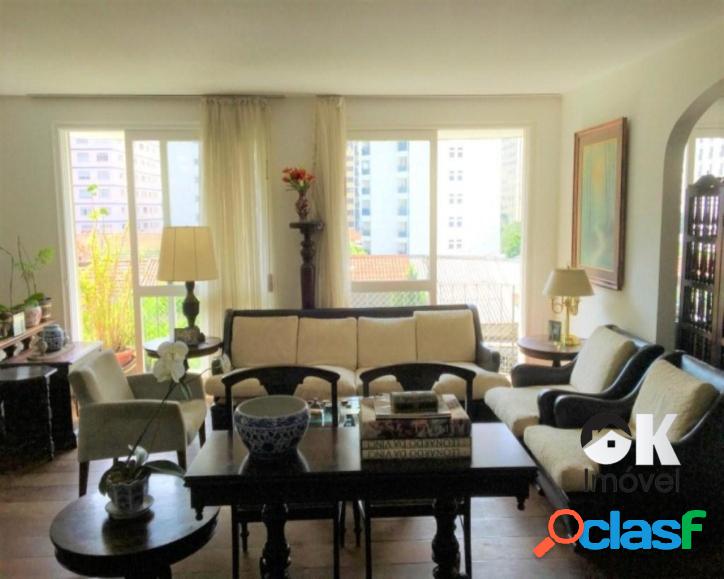 Apartamento: 250m², 4 quartos e 1 vaga – Jardim Paulista