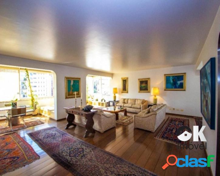 Apartamento: 273m², 3 quartos e 2 vagas – Jardim Paulista