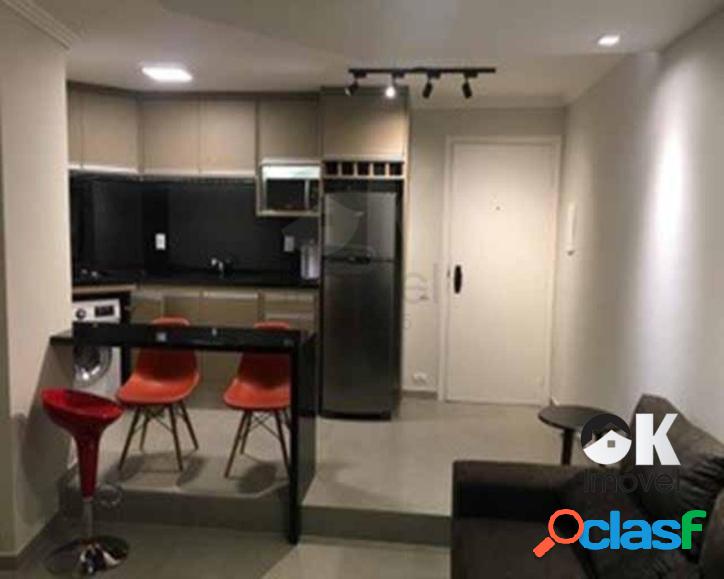 Apartamento: 40m², 1 quarto e 1 vaga – Jardim Paulista