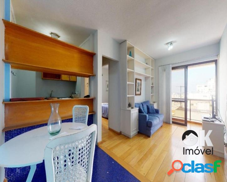 Apartamento: 41m², 1 quarto e 1 vaga - Jardim Paulista