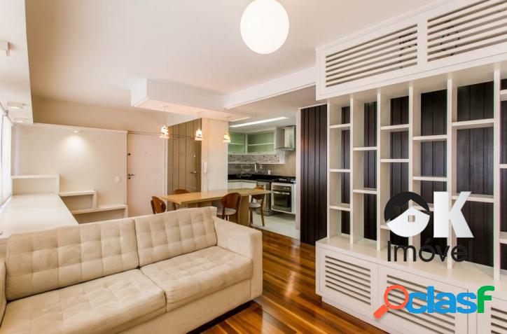 Apartamento: 72m², 2 quartos–- Jardim Paulista