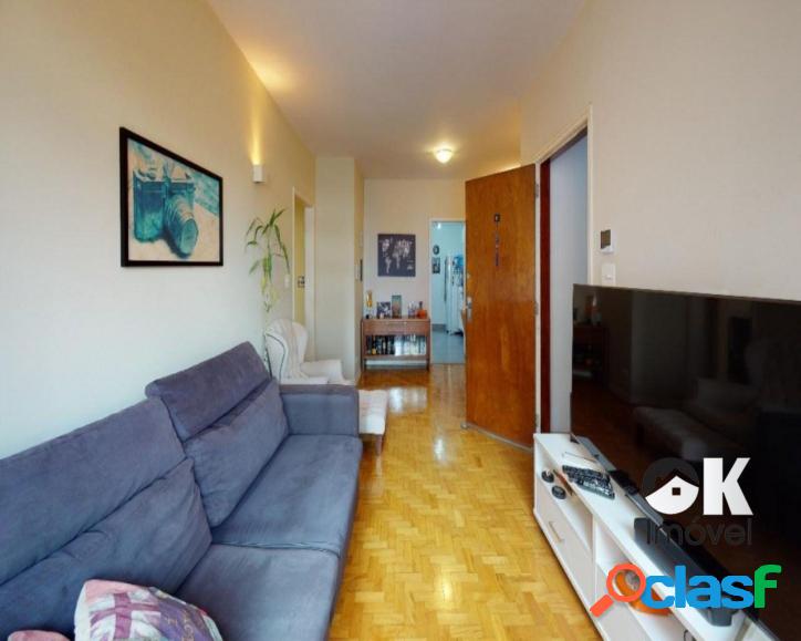 Apartamento: 74m², 2 quartos e 1 vaga – Higienópolis