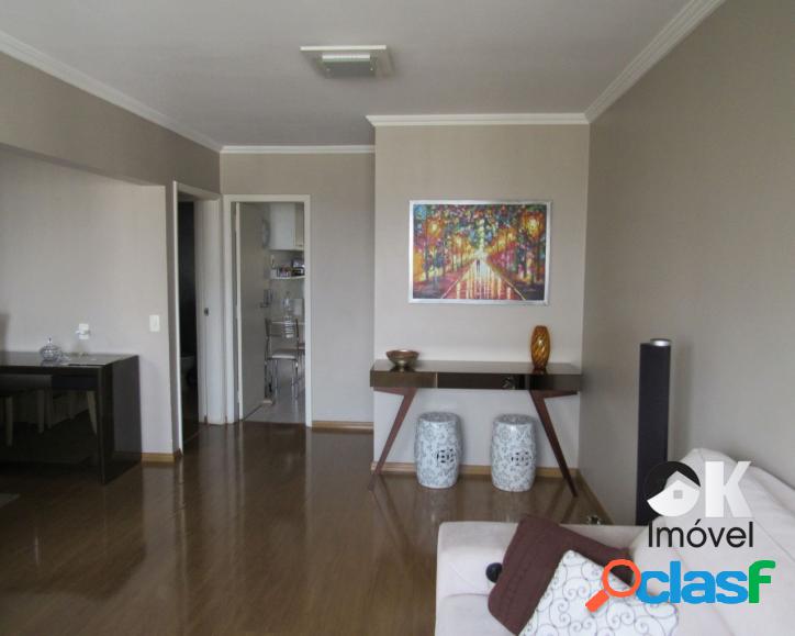 Apartamento Andar Alto: 100m², 3 quartos e 1 vaga - Bairro