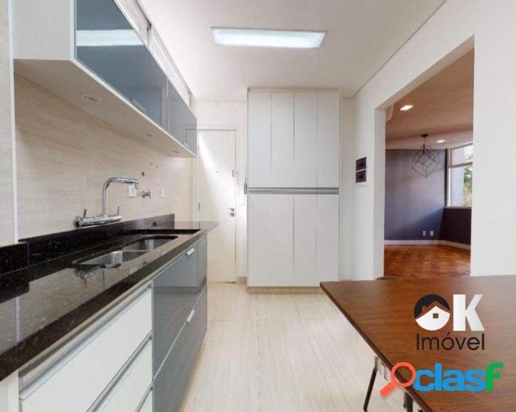 Apartamento com Tour Virtual: 161m², 3 quartos e 1 vaga -