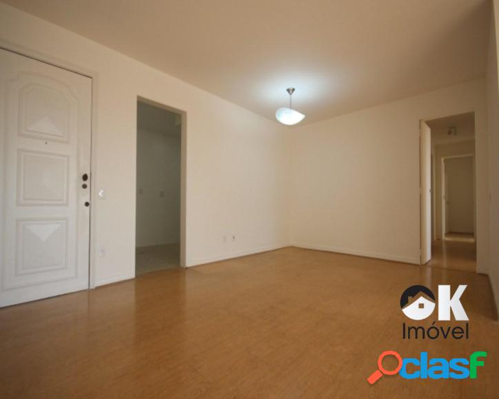 Apartamento reformado: 129m², 3 dormitórios e 1 vaga -