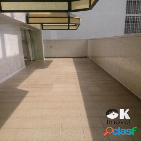 Cobertura: 176m², 3 dormitórios e 2 vagas – Jardim