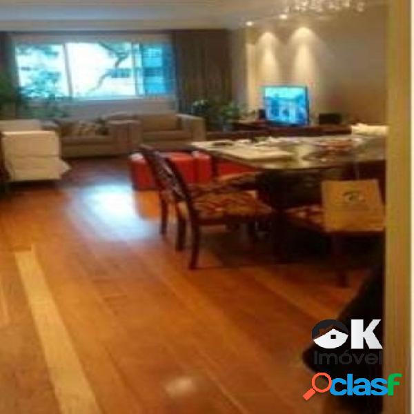 Rua Vicente Félix: 180m², 3 quartos e 2 vagas –Jardins