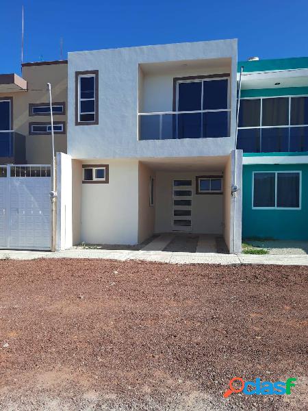 CASA NUEVA EN VENTA SAN LUIS TEOLOCHOLCO, TLAX.