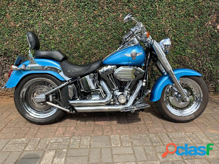 HARLEY-DAVIDSON FAT BOY 1600 AZUL 2011 1600 GASOLINA