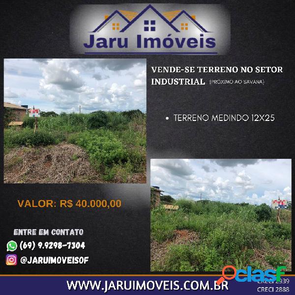 Vende-se terreno localizado no Setor Industrial