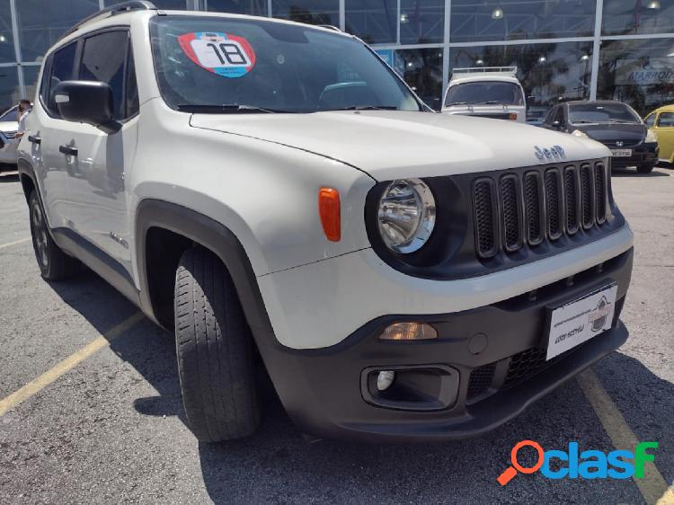JEEP RENEGADE SPORT 1.8 4X2 FLEX 16V AUT. BRANCO 2018 1.8