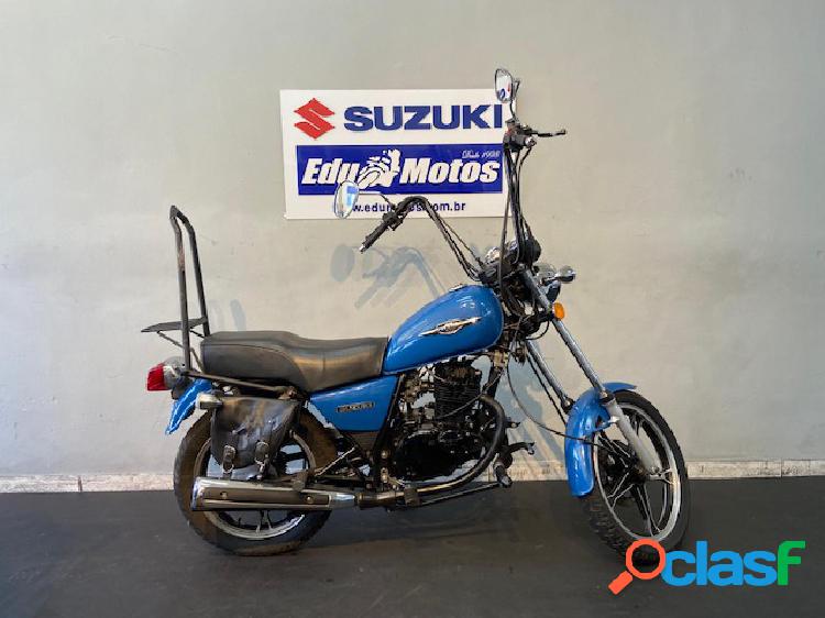 SUZUKI INTRUDER 125 AZUL 2012 125 GASOLINA