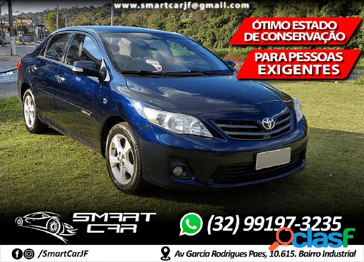 TOYOTA COROLLA XEI 2.0 FLEX 16V AUT. AZUL 2012 2.0 FLEX