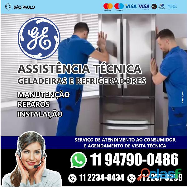 Assistência para refrigerador GE em São Paulo