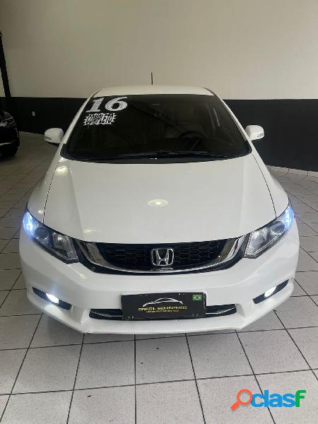 HONDA CIVIC SEDAN LXR 2.0 FLEXONE 16V AUT. 4P BRANCO 2016