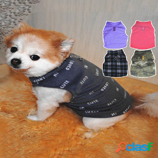 Roupas de inverno de lã Cachorro pequenas grandes grandes