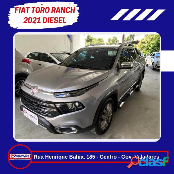 FIAT TORO RANCH 2.0 16V 4X4 DIESEL AUT. PRATA 2021 2.0