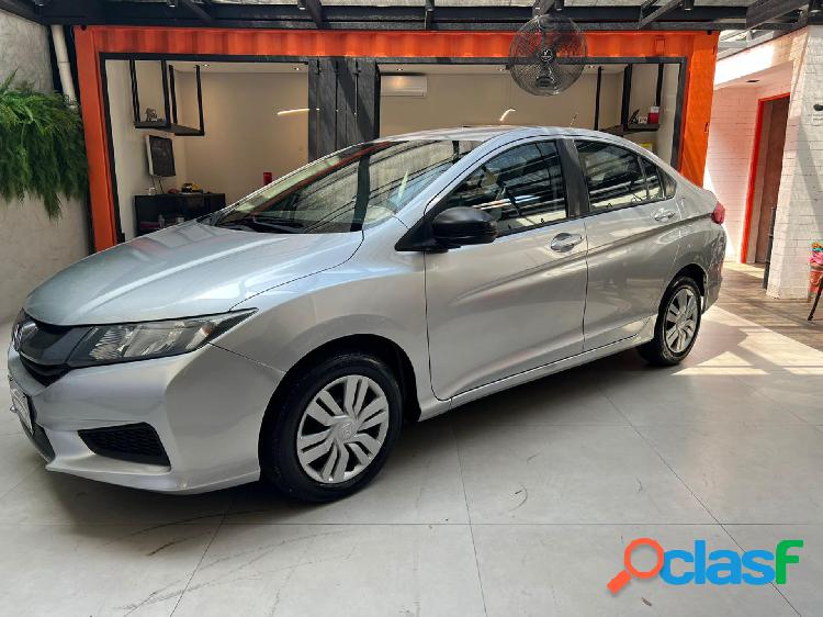 HONDA CITY SEDAN DX 1.5 FLEX 16V MEC. PRATA 2015 1.5 FLEX