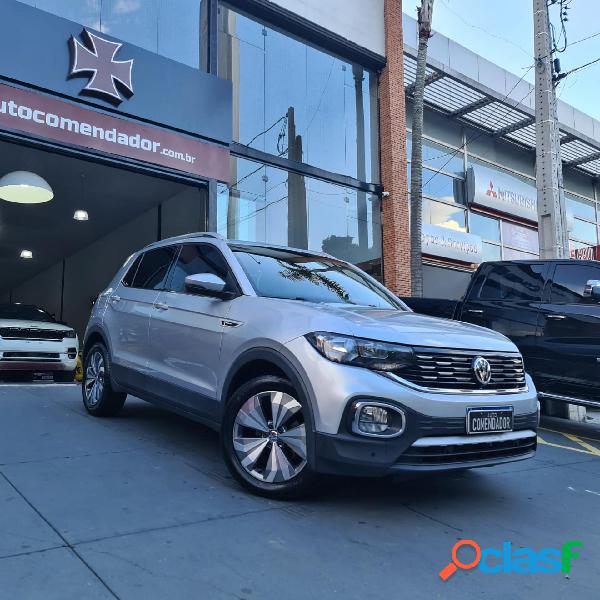 VOLKSWAGEN T-CROSS HIGHLINE 1.4 TSI FLEX 16V 5P AUT PRATA