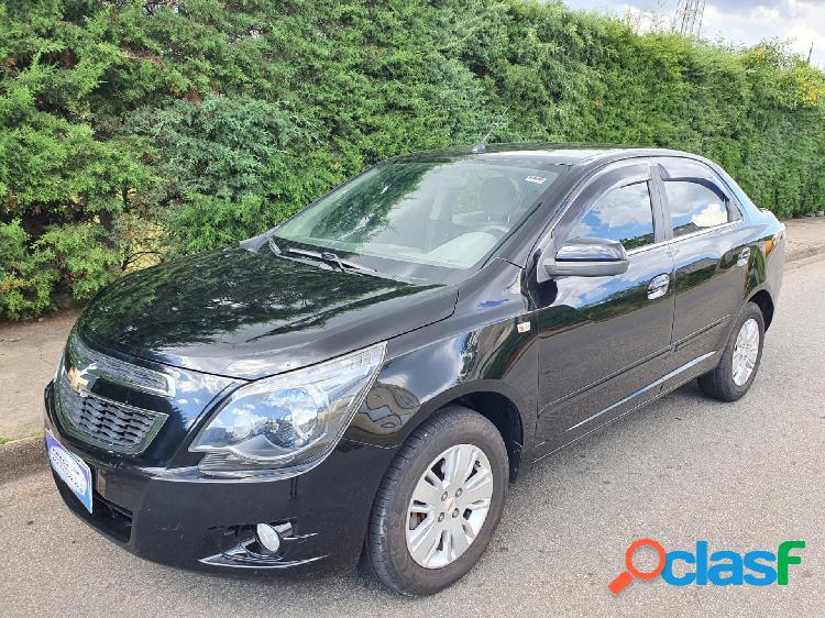 CHEVROLET COBALT LTZ 1.8 8V ECONO.FLEX 4P AUT. PRETO 2014