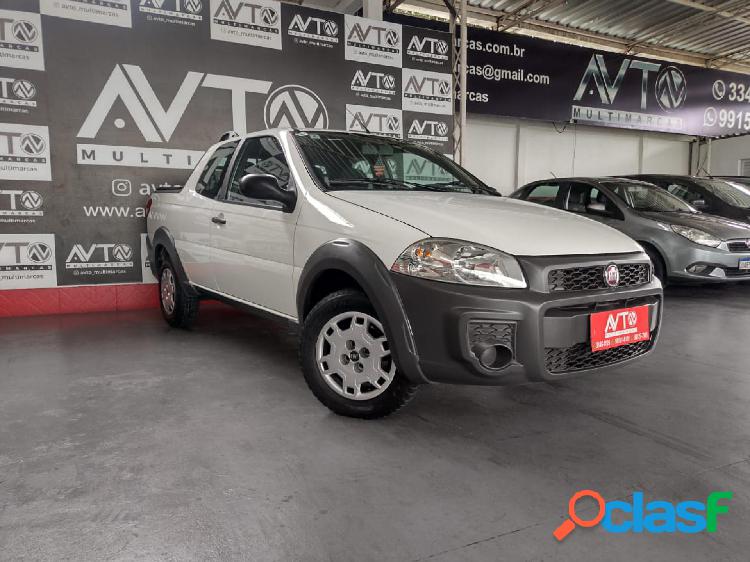 FIAT STRADA WORKING HARD 1.4 FIRE FLEX 8V CD BRANCO 2019 1.4