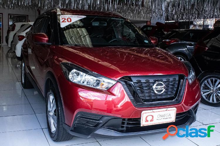 NISSAN KICKS S 1.6 16V FLEX 5P AUT. VERMELHO 2020 1.6 FLEX