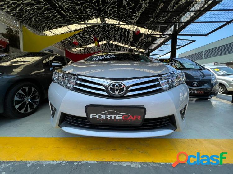 TOYOTA COROLLA GLI 1.8 FLEX 16V AUT. PRATA 2017 1.8 FLEX