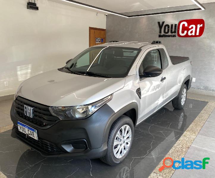 FIAT STRADA ENDURANCE 1.4 FLEX 8V CS PLUS PRATA 2021 1.4