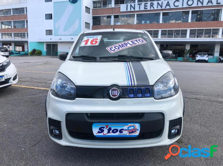 FIAT UNO SPORTING 1.4 B.EDIT. FLEX 8V 5P BRANCO 2016 1.4