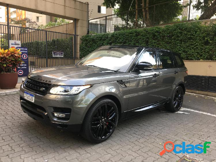 LAND ROVER RANGE R. SPORT AUTOB. SUPERCHAR. 5.0 V8 CINZA