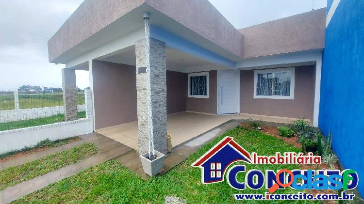 C231 - Lindo casa geminada com 2 dormitórios no balneário