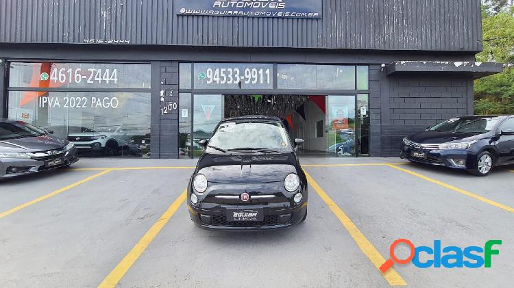 FIAT 500 CULT 1.4 FLEX 8V EVO MEC. PRETO 2012 1.4 GASOLINA E