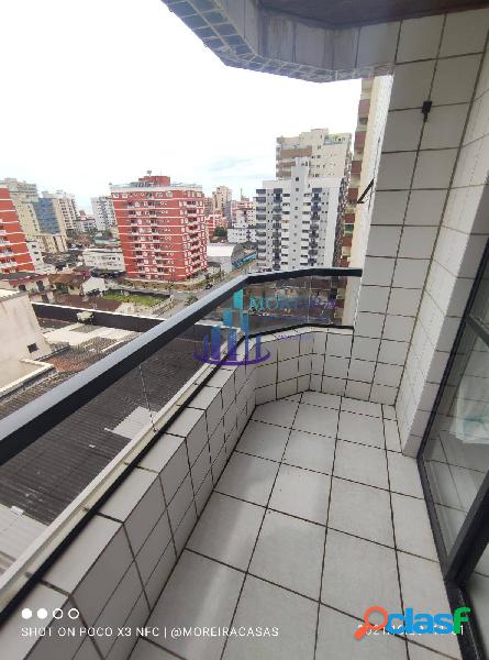 Apartamento mobiliado 01 dormitório na Vila Tupi, Praia