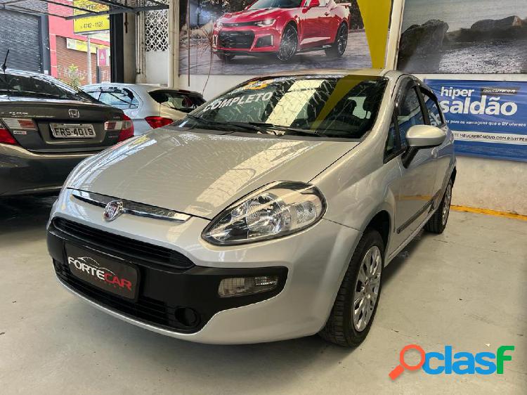 FIAT PUNTO ATTRACTIVE 1.4 FIRE FLEX 8V 5P PRATA 2013 1.4