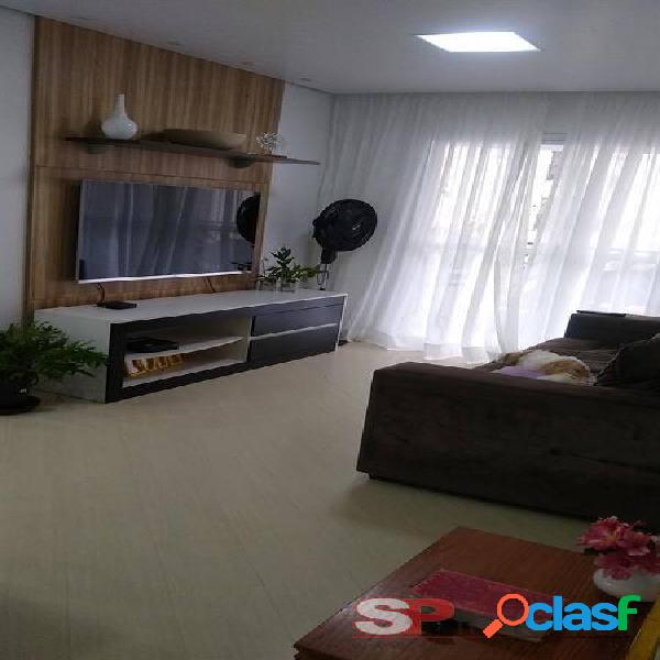Ap. 72m² - 3 dom. suite, sala 2 amb. sacada,2 vagas.