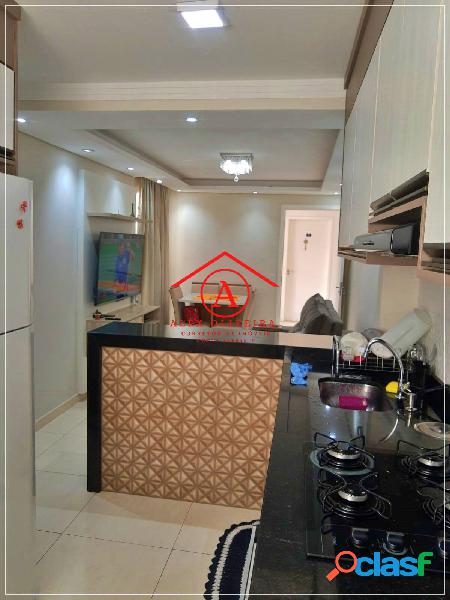 Apartamento planejado com 2 dormitórios - Cosmópolis SP -