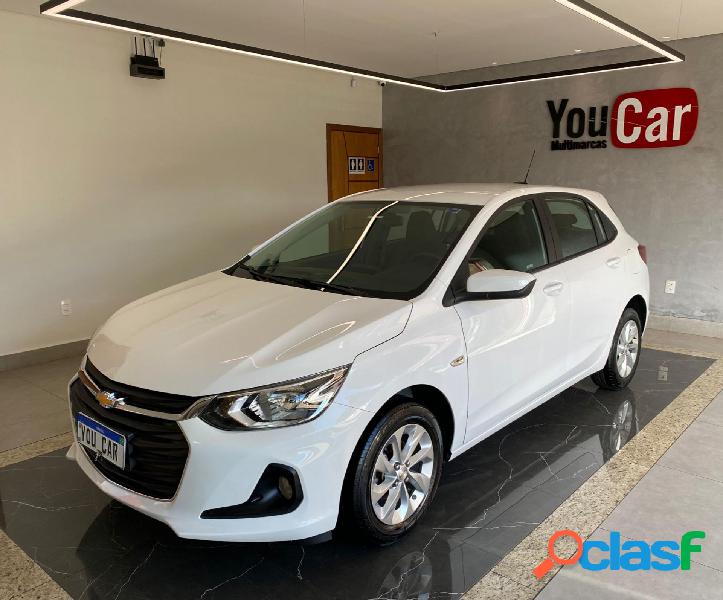 CHEVROLET ONIX HATCH LT 1.0 12V FLEX 5P MEC. BRANCO 2020 1.0