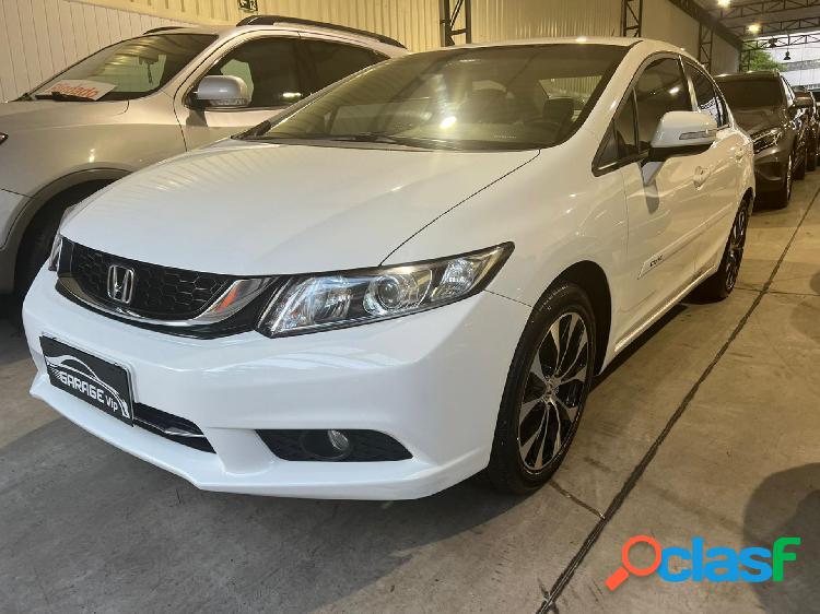 HONDA CIVIC SEDAN LXR 2.0 FLEXONE 16V AUT. 4P BRANCO 2016