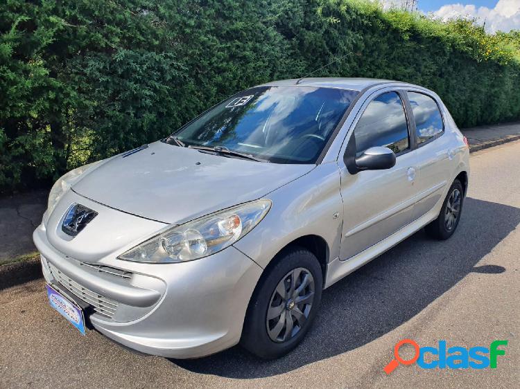 PEUGEOT 207 XR 1.4 FLEX 8V 5P PRATA 2013 1.4 FLEX