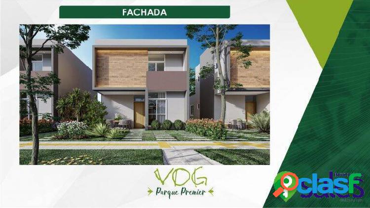 VOG Parque Premier - Lançamento de casas duplex da Gráfico