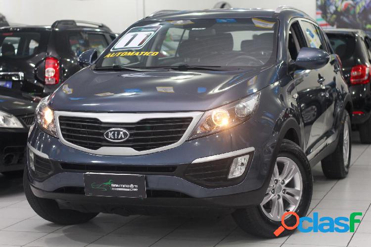 KIA SPORTAGE LX 2.0 16V 2.0 16V FLEX AUT. AZUL 2011 2.0 FLEX