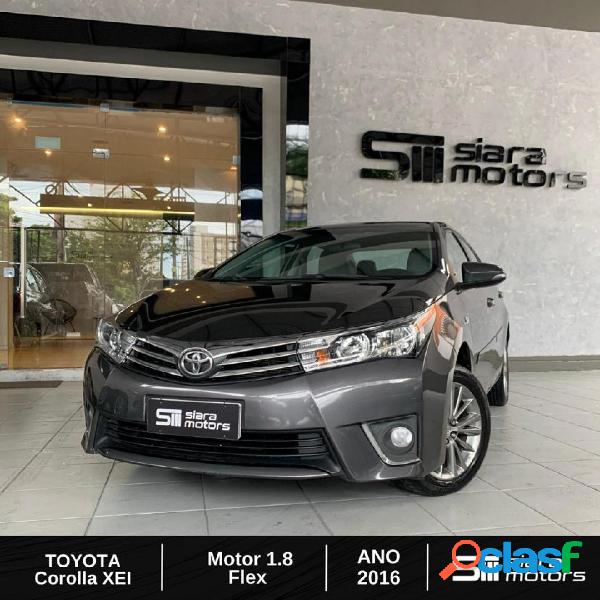 TOYOTA COROLLA GLI 1.8 FLEX 16V AUT. CINZA 2016 1.8 FLEX