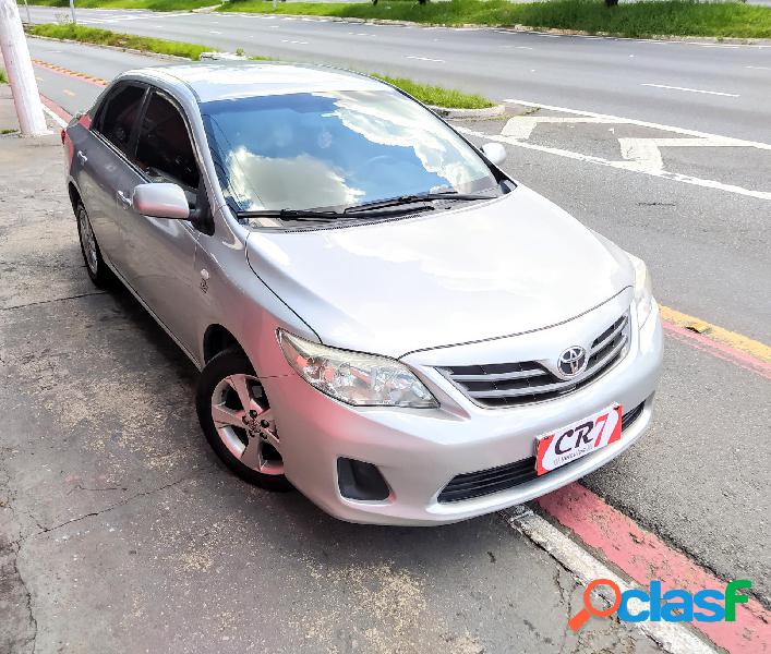 TOYOTA COROLLA GLI 1.8 FLEX 16V AUT. PRATA 2013 1.8 FLEX