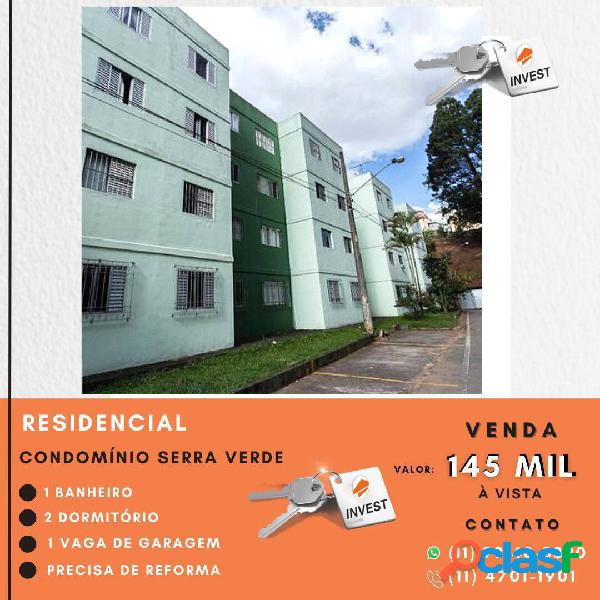 APARTAMENTO À VENDA - COND. SERRA VERDE