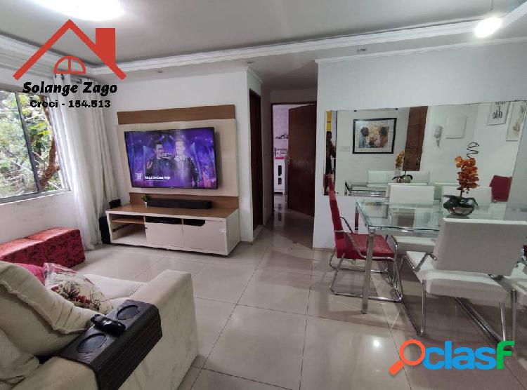 Apartamento Reformado - 60m² - 2 Dorms - Condomínio Minas